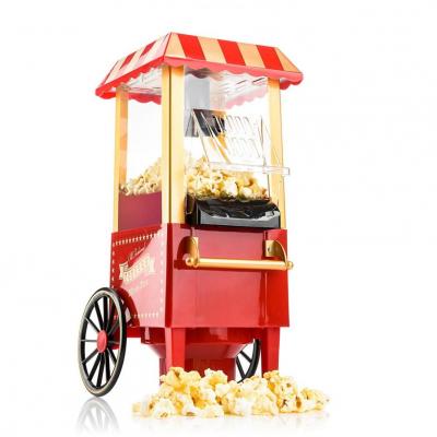 Gadgy Popcorn GG0100 Machine Retro Popcorn Maker | Hot Air No Fat Fat Free Oil-Free 220 Volts NOT FOR USA